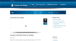 Desktop Screenshot of contactlistbuilder.com